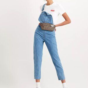 NWOT Levi’s Tapered Overalls Blue Denim Size 29